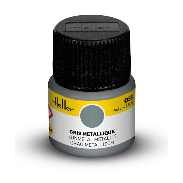 Heller maling 053 - Gunmetal metallic