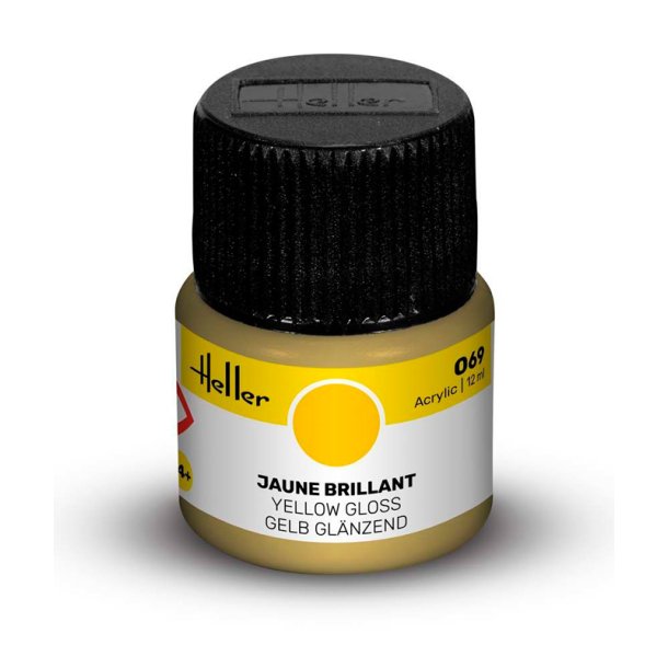 Heller maling 069 - Yellow gloss
