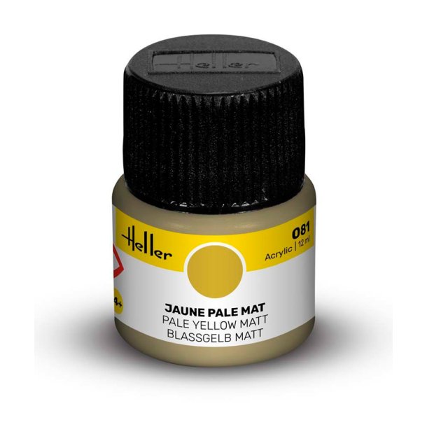 Heller maling 081 - Pale yellow matt