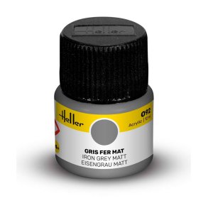 Heller maling 092 - Iron grey matt