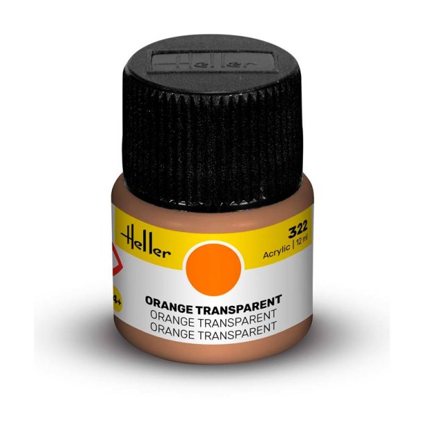 Heller maling 322 - Orange transparent