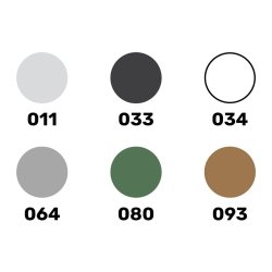 Heller frgset militrflygplan - 6 x 12 ml