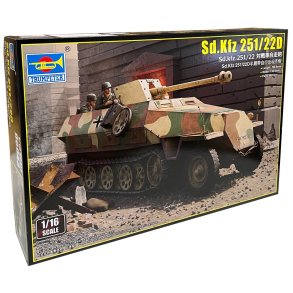 Trumpeter German Sd.Kfz 251/22D halvsp�r - 1:16