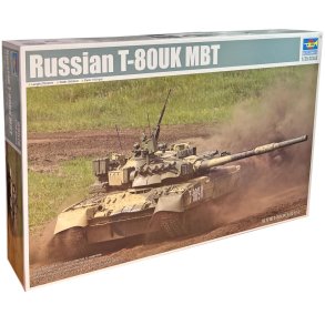 Trumpeter russisk T-80UK MBT kampvogn - 1:35