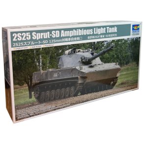 Trumpeter 2S25 Sprut-SD Amphibious Light Tank - 1:35