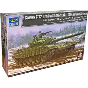 Trumpeter Russisk T-72 Ural med Kontakt-1 Reactive Armour