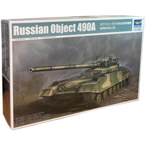 Trumpeter Russian Object 490A tank - 1:35