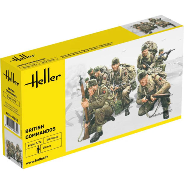 Heller Britische Kommandotruppen i 1:72