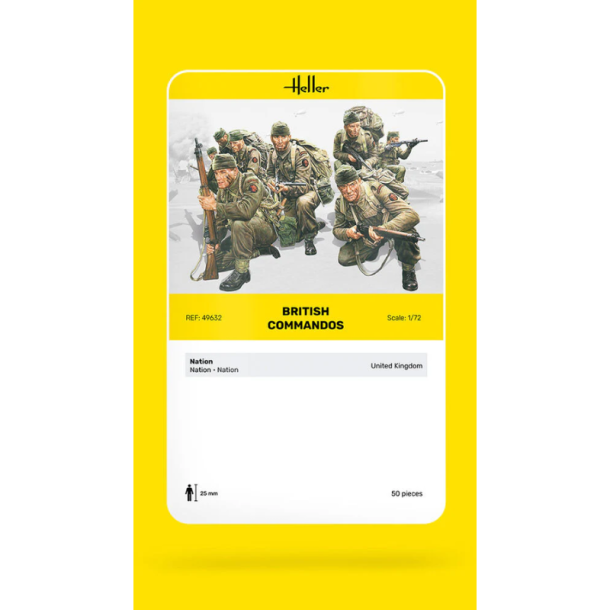 Heller Britische Kommandotruppen i 1:72