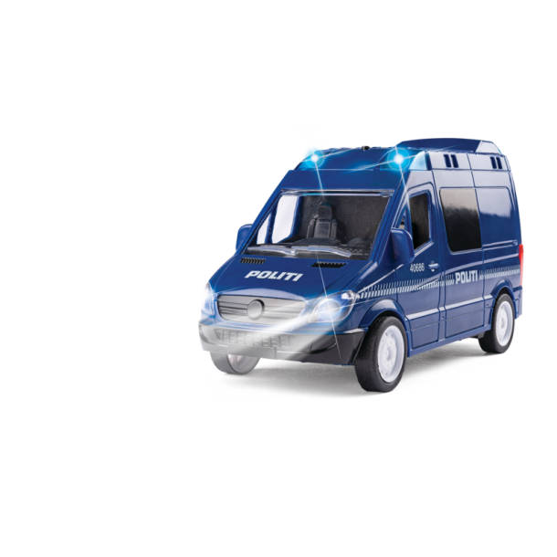 SPEED Politibil med Lys og Lyd � Friktionsdrevet