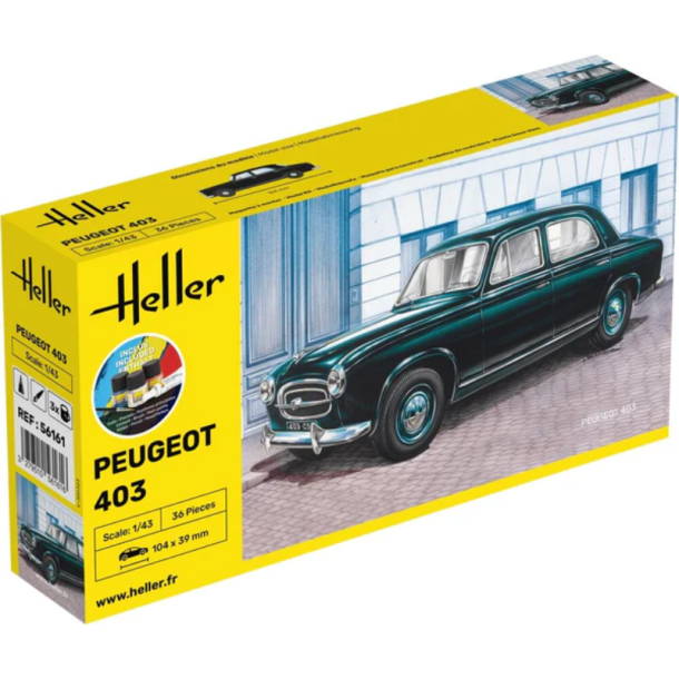 Heller STARTER KIT Peugeot 403 - 1:43 