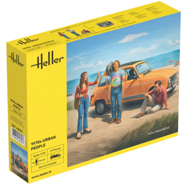 Heller 1970s Urban People - 1:24 