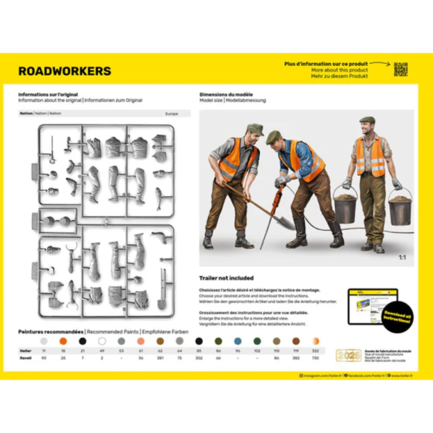 Heller Road Workers / vejarbejde - 1:24 