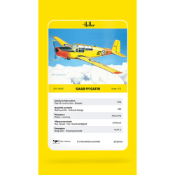 Heller SAAB 91 Safir � Flymodel 1:72