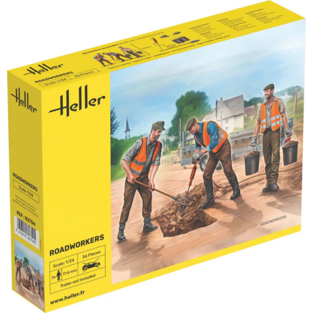 Heller Road Workers / vejarbejde - 1:24 