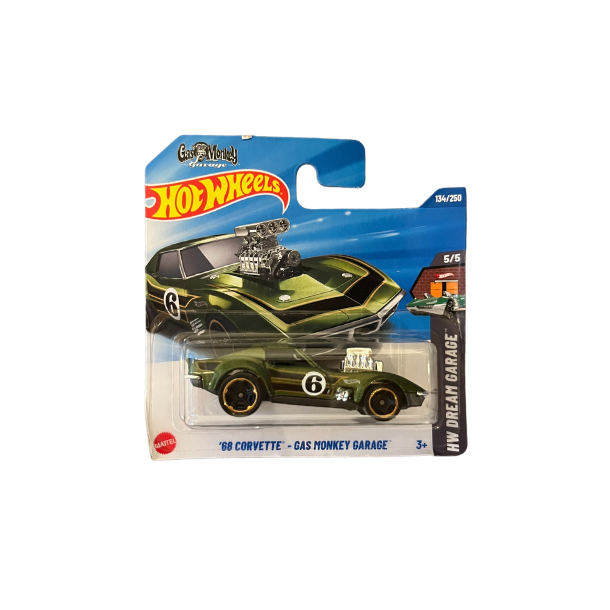 Hot Wheels - 68 Corvette - Gas Monkey Garage