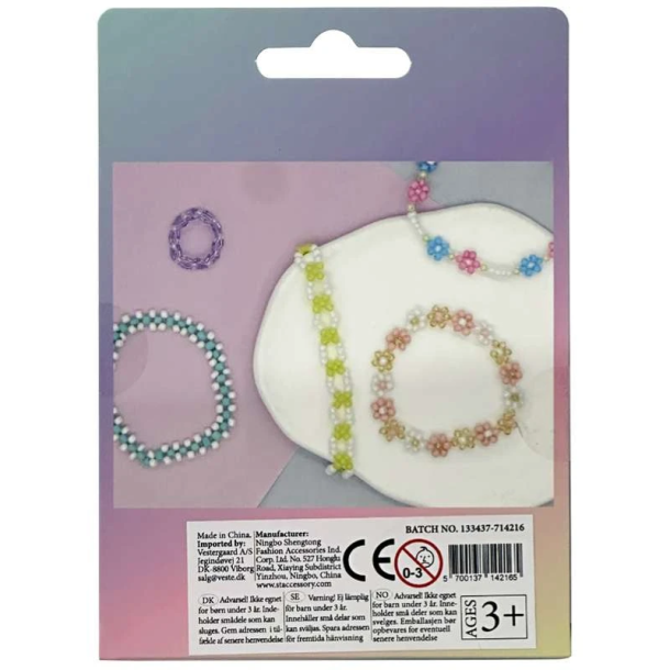 Pearl n Fun Glasperlemix 90g multi + elastik