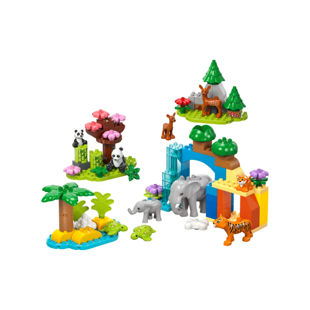 Duplo 10446 3-i-1 vilde dyrefamilier