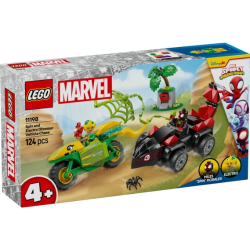 Lego MARVEL 11198 Spin og Electros jagt i dinosaurkretjer