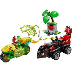 Lego MARVEL 11198 Spin og Electros jagt i dinosaurkretjer