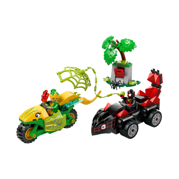 Lego MARVEL 11198 Spin og Electros jagt i dinosaurkretjer