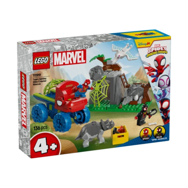 Lego MARVEL 11199 Team Spideys dinotruck-redning