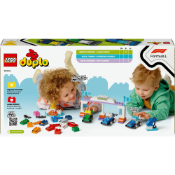 Duplo 10445 F1-teams med racerbiler og krere