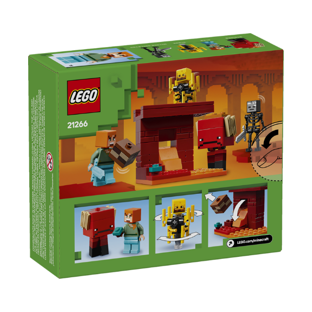 Lego MINECRAFT 21266 Lavastriden i Nederlnderna