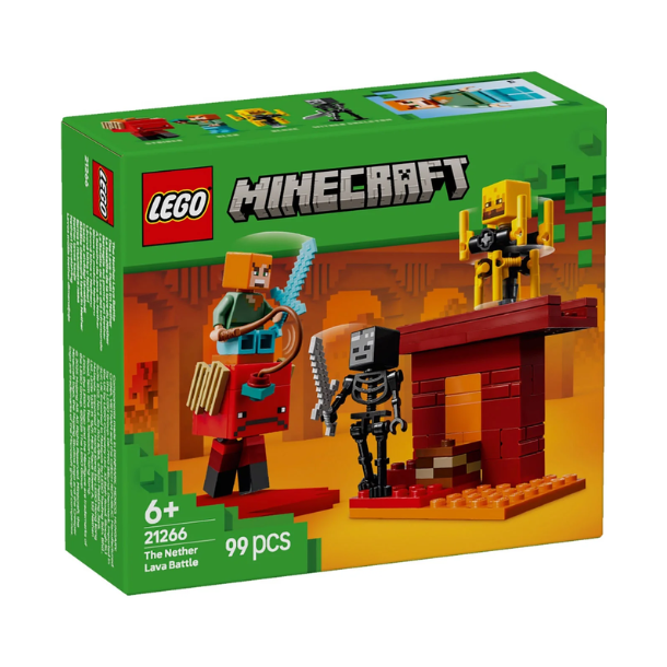 Lego MINECRAFT 21266 Nether-lavakampen