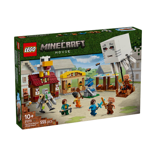Lego MINECRAFT 21273 Ghast-ballonens angreb p landsbyen