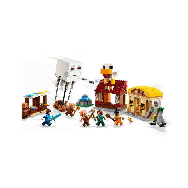 Lego MINECRAFT 21273 Ghast-ballonens angreb p landsbyen
