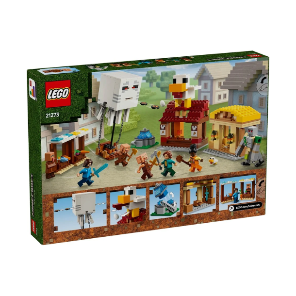 Lego MINECRAFT 21273 Ghast-ballonens angreb p landsbyen