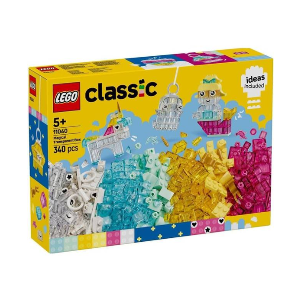 Lego 11040 Magiske gennemsigtige klodser