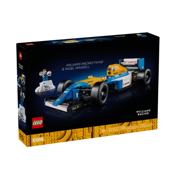 Lego 10353 Williams Racing FW14B og Nigel Mansell