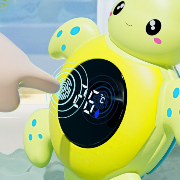 WOOPIE BABY 2-i-1 badetermometer  Skildpadde