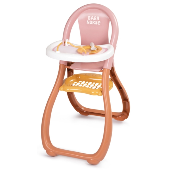 SMOBY Baby Nurse ammestol med tallerken og ske