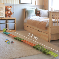 Dinosaur Transporter m. Racerbane � 2-i-1 Billeg for B�rn