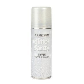 Glitterspray - Silver (125 ml)