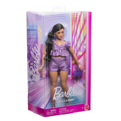 Barbie Deluxe Style Dukke  Lilla Shorts - 20,5cm