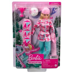 Barbie som snowboarder