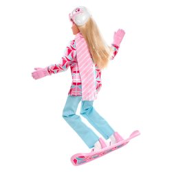 Barbie som snowboarder
