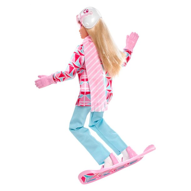 Barbie som snowboarder
