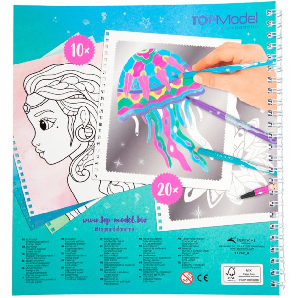 Fantasy model silver art designbog