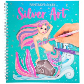 Fantasy modell silver konst design bok