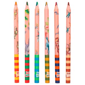 Dino World multifarvede  blyanter