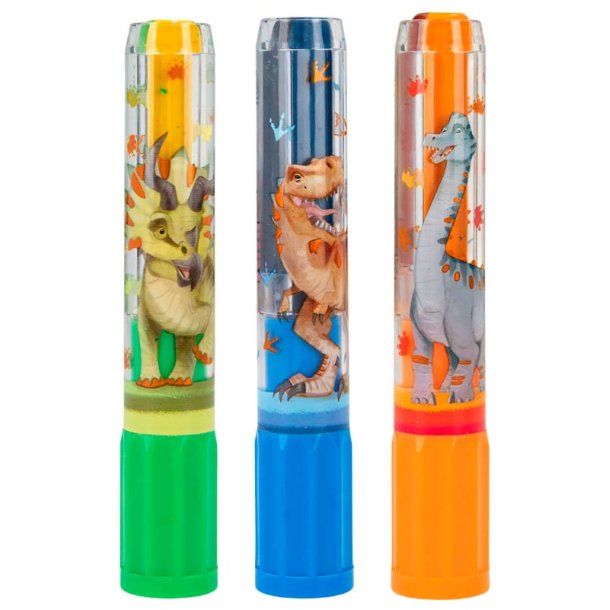 Dino World vokskridtst 3 farvet