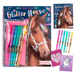 Miss Melody glitter horse malebog
