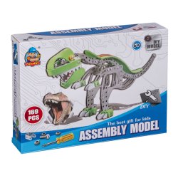 Metal Dino Byggest  169 dele