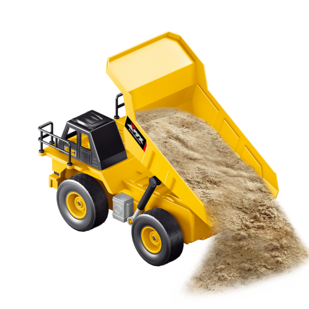 R/C dumptruck 1:24  fjernstyret entreprenrkretj