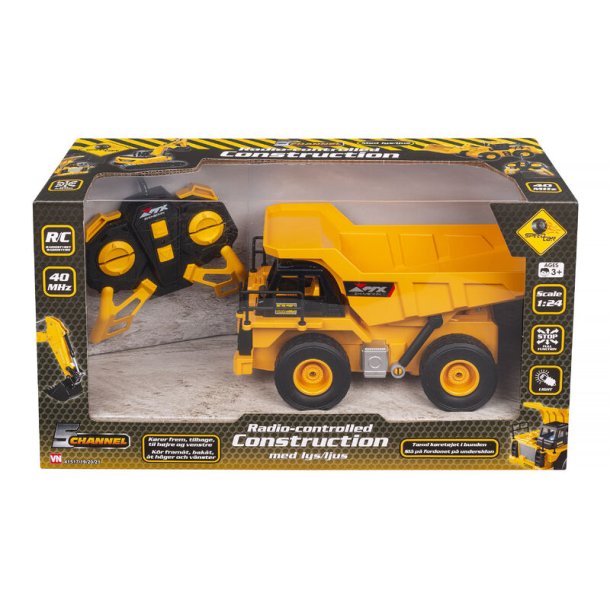 R/C dumptruck 1:24  fjernstyret entreprenrkretj